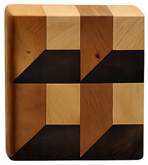 Finished block — hand-oiled and ready for delivery